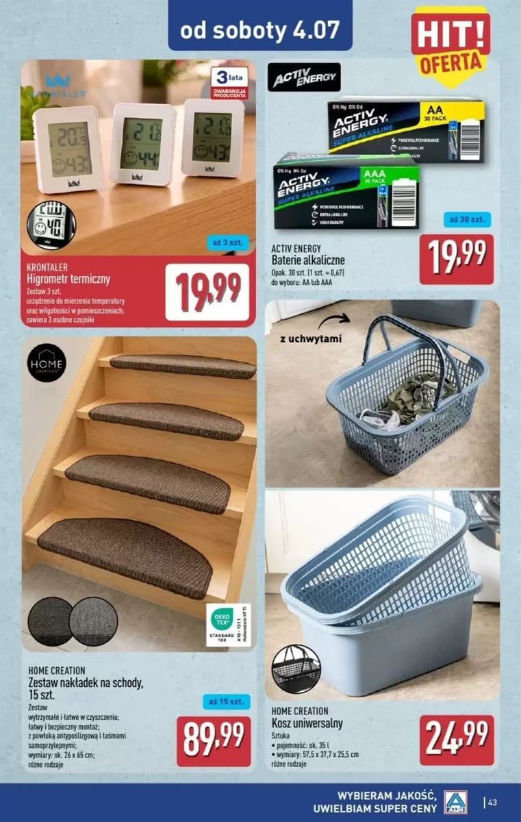 Strona 43 z gazetki Aldi