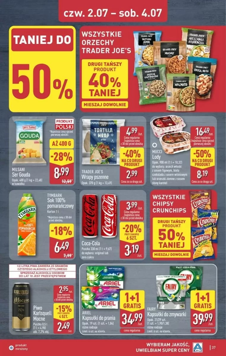 Strona 37 z gazetki Aldi