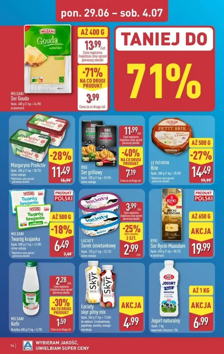 Strona 14 z gazetki Aldi