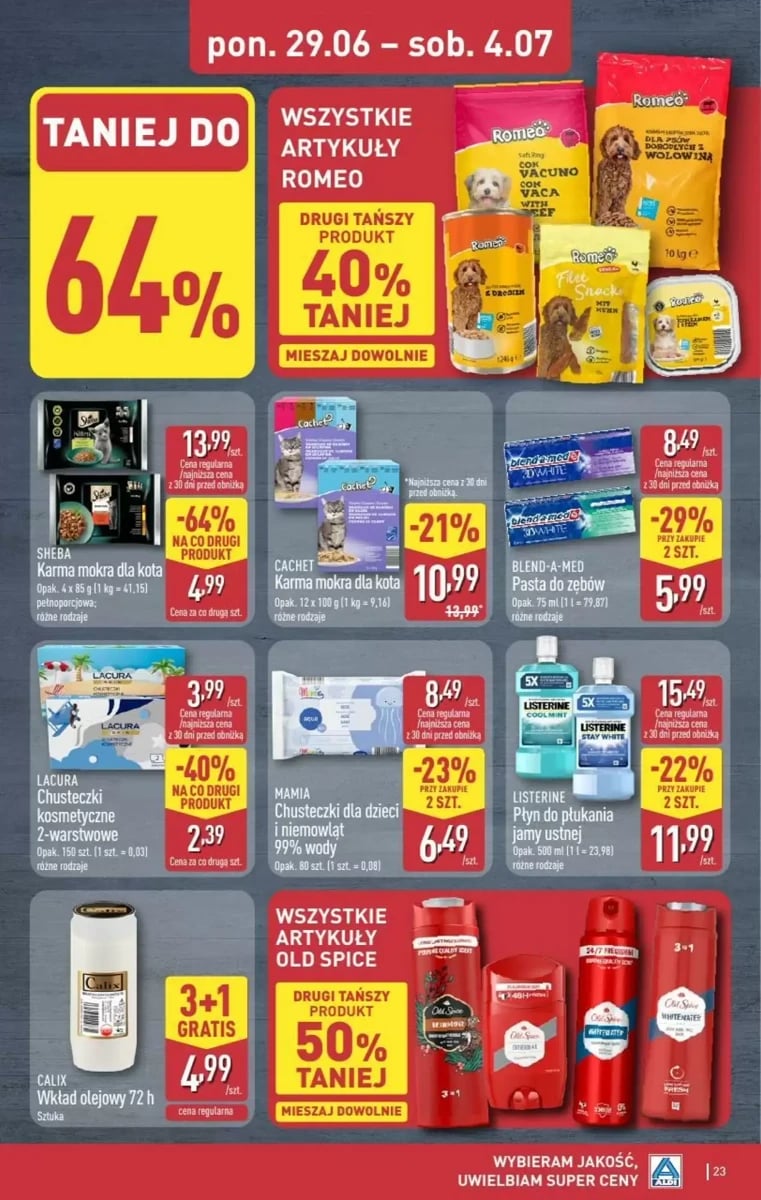 Strona 23 z gazetki Aldi