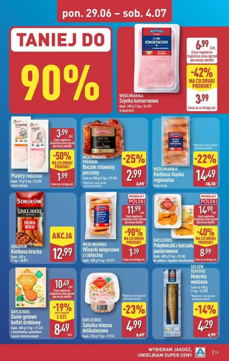 Strona 13 z gazetki Aldi