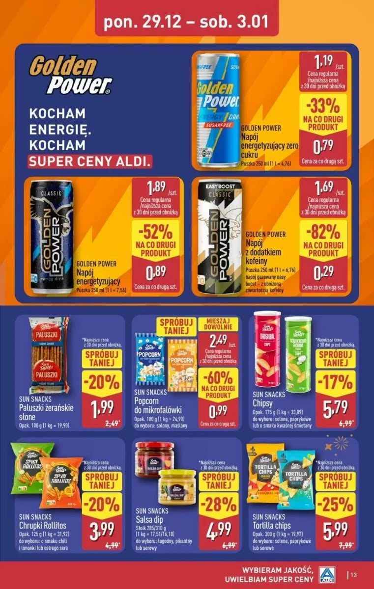 Strona 13 z gazetki Aldi