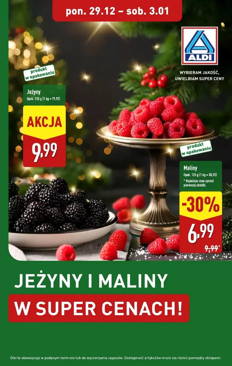 Strona 1 z gazetki Aldi
