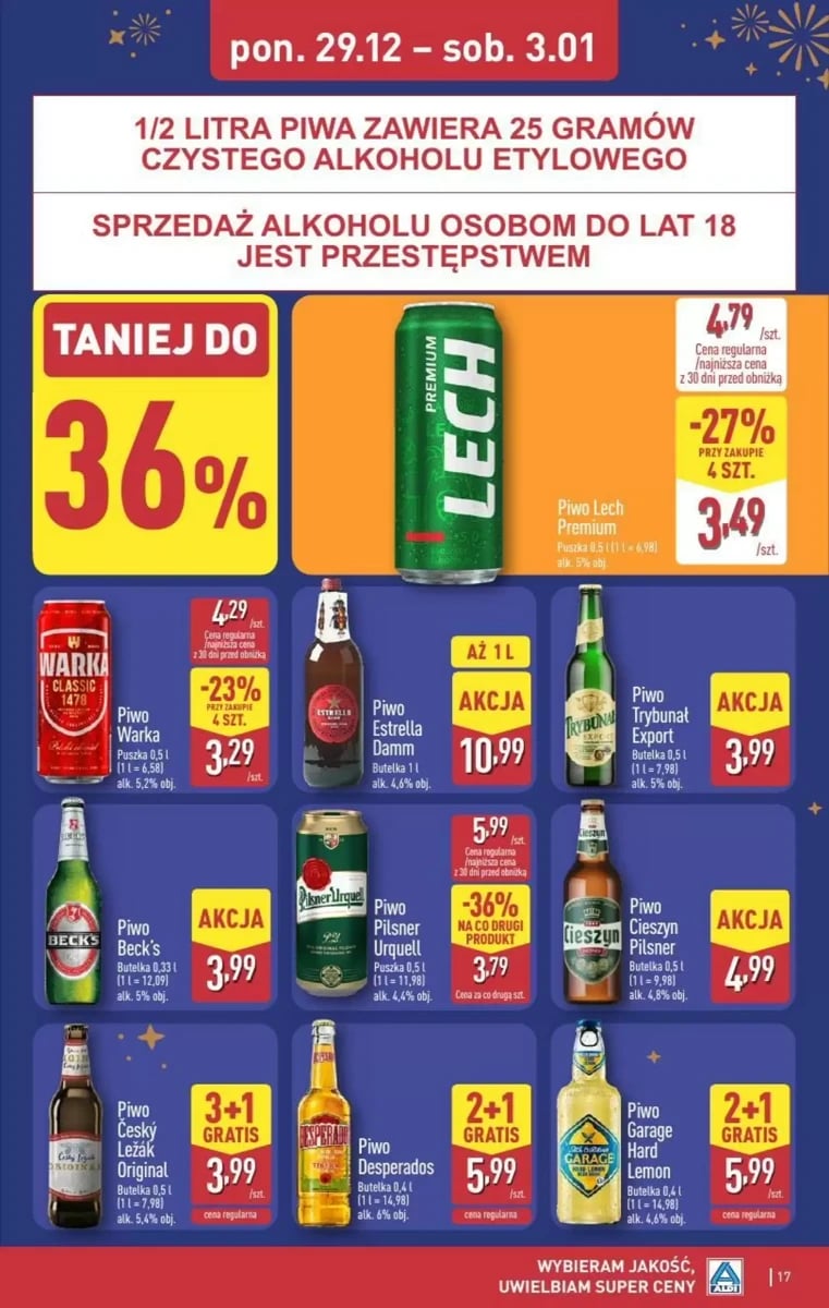 Strona 17 z gazetki Aldi