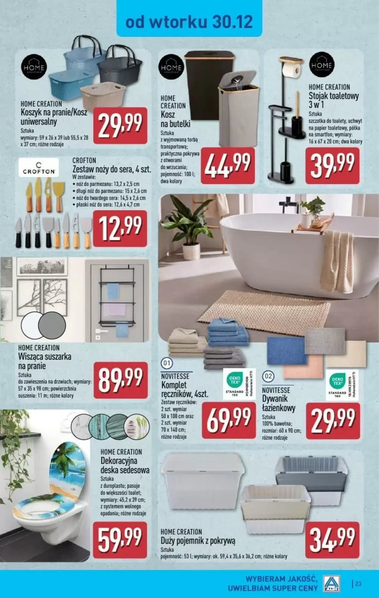 Strona 23 z gazetki Aldi