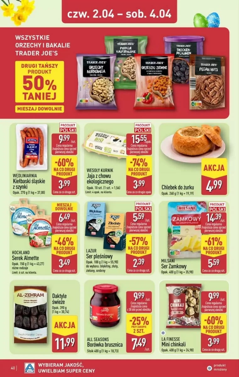 Strona 40 z gazetki Aldi