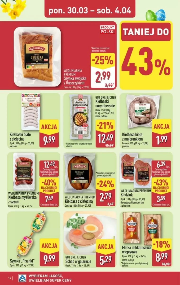 Strona 12 z gazetki Aldi