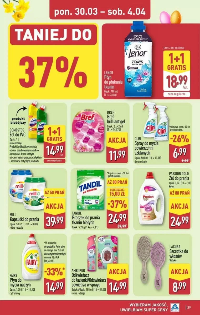 Strona 29 z gazetki Aldi