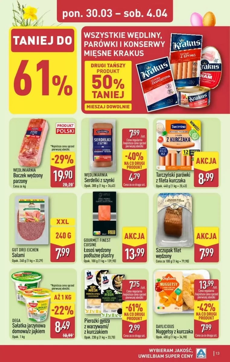 Strona 13 z gazetki Aldi