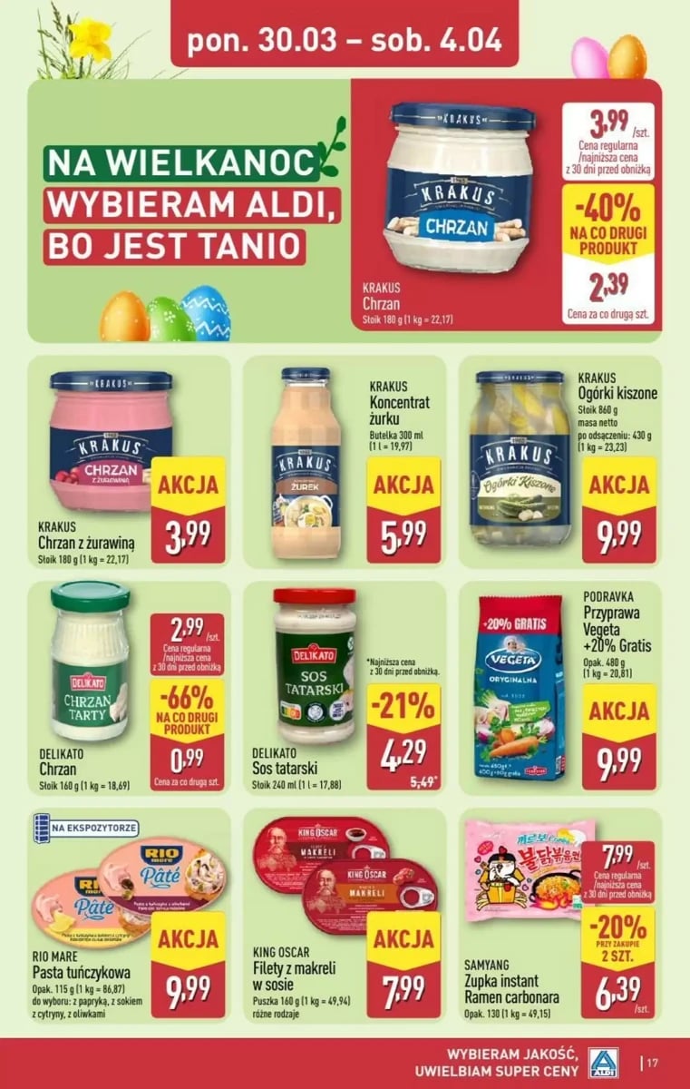 Strona 17 z gazetki Aldi