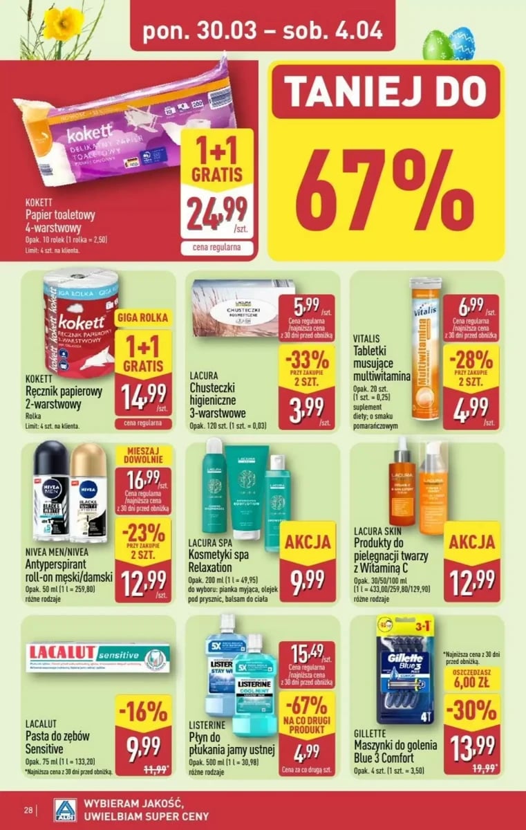 Strona 28 z gazetki Aldi