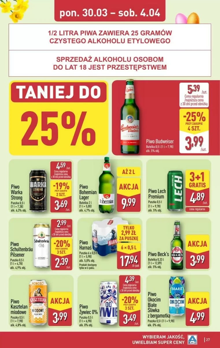 Strona 27 z gazetki Aldi