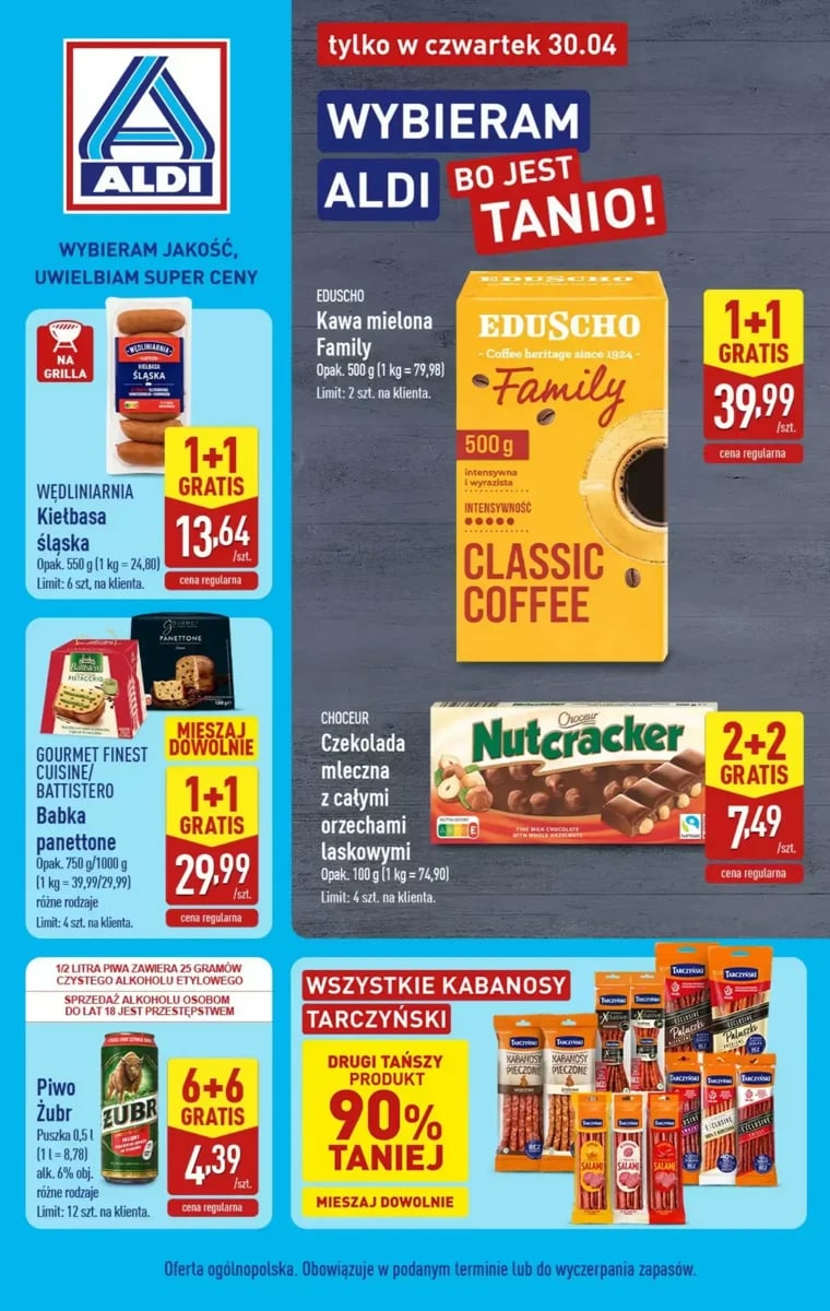 Strona 1 z gazetki Aldi