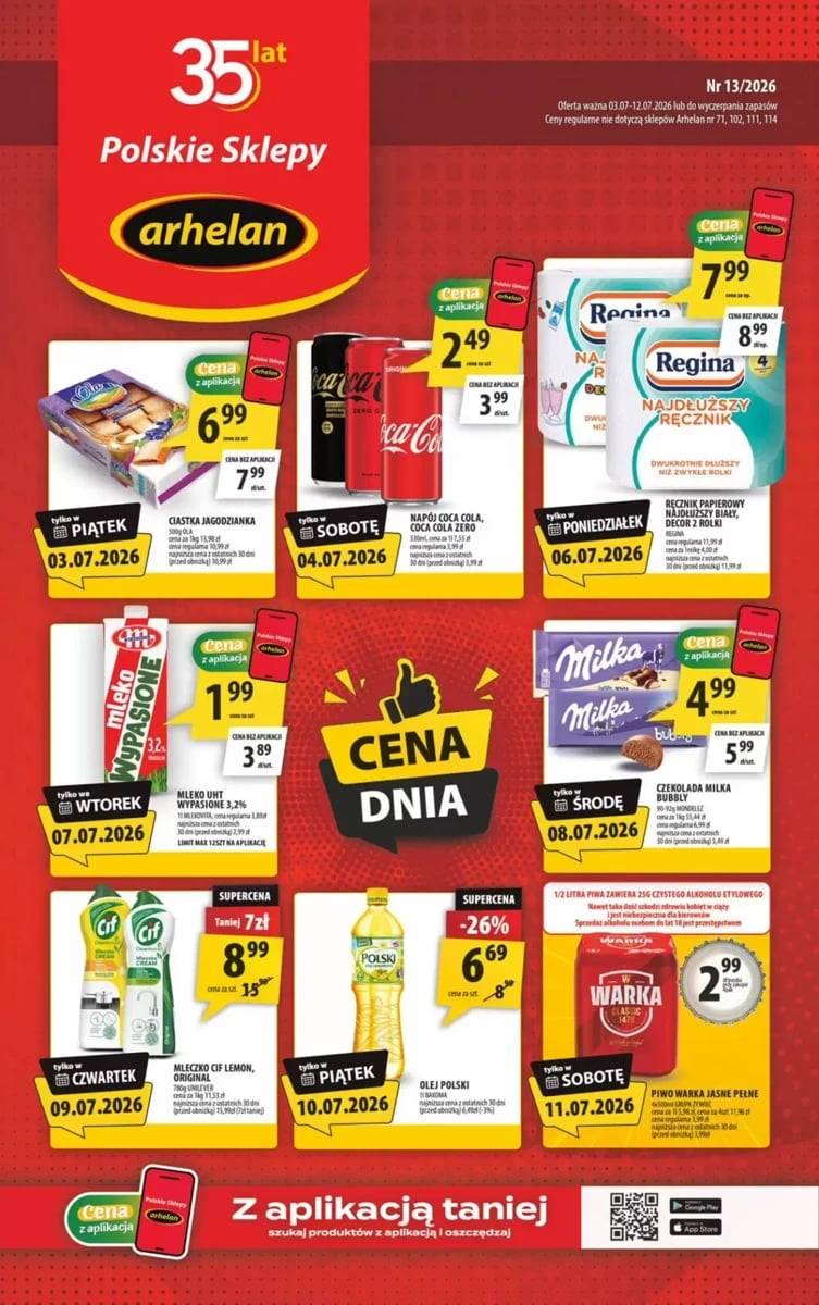 Strona 1 z gazetki Arhelan
