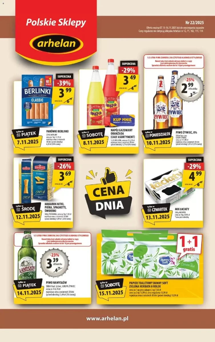 Strona 1 z gazetki Arhelan