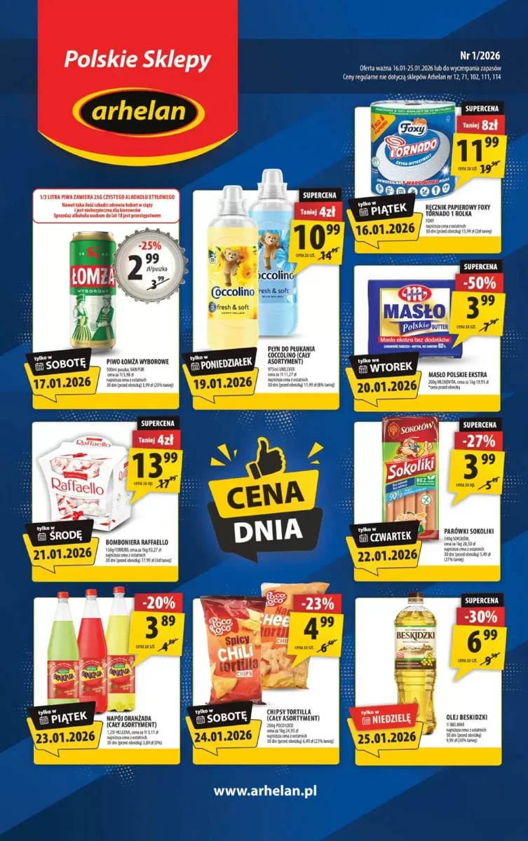 Strona 1 z gazetki Arhelan