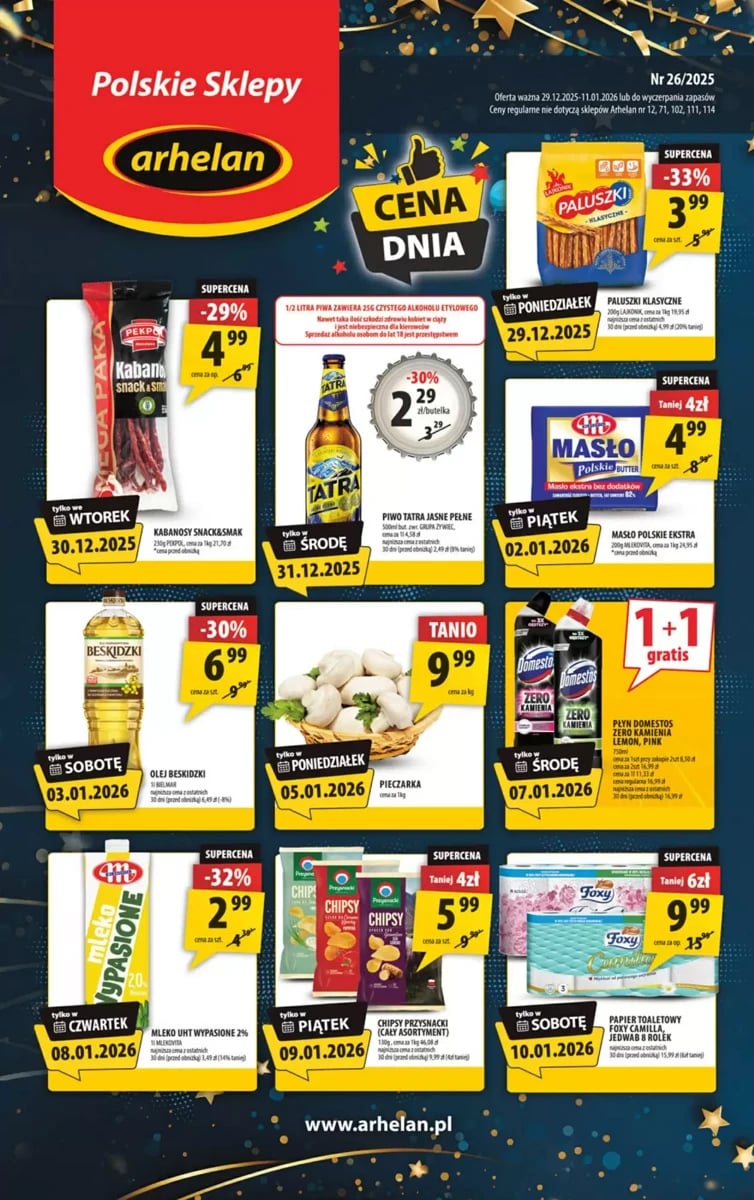 Strona 1 z gazetki Arhelan