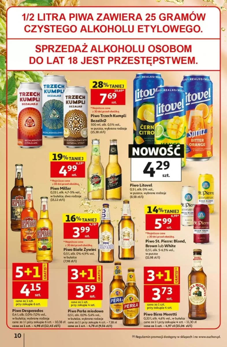 Strona 10 z gazetki Auchan