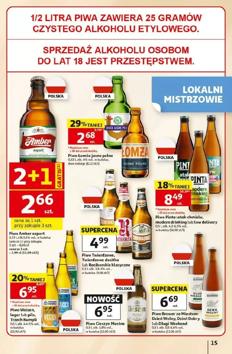 Strona 15 z gazetki Auchan