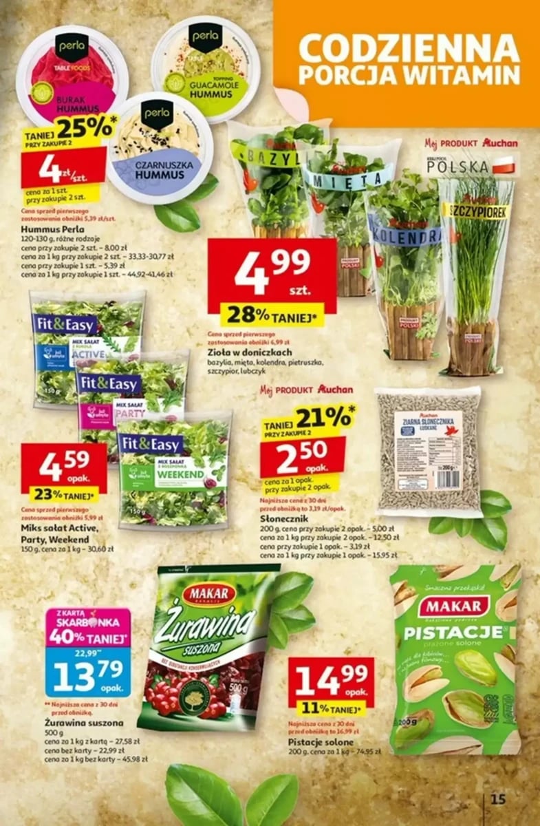 Strona 15 z gazetki Auchan