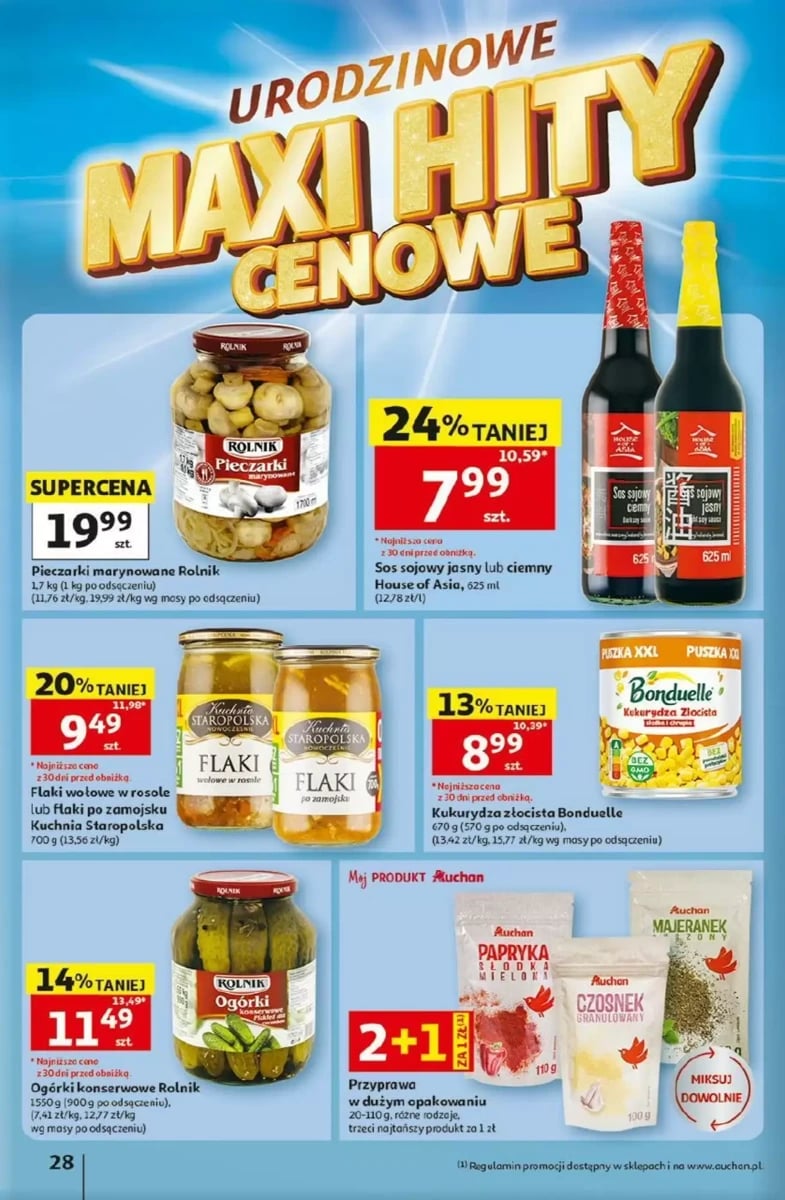 Strona 28 z gazetki Auchan