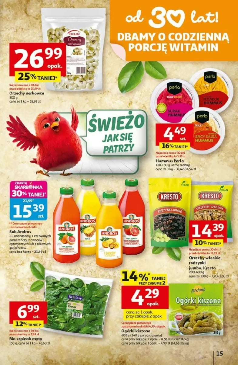 Strona 15 z gazetki Auchan