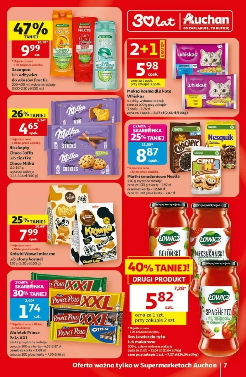Strona 7 z gazetki Auchan