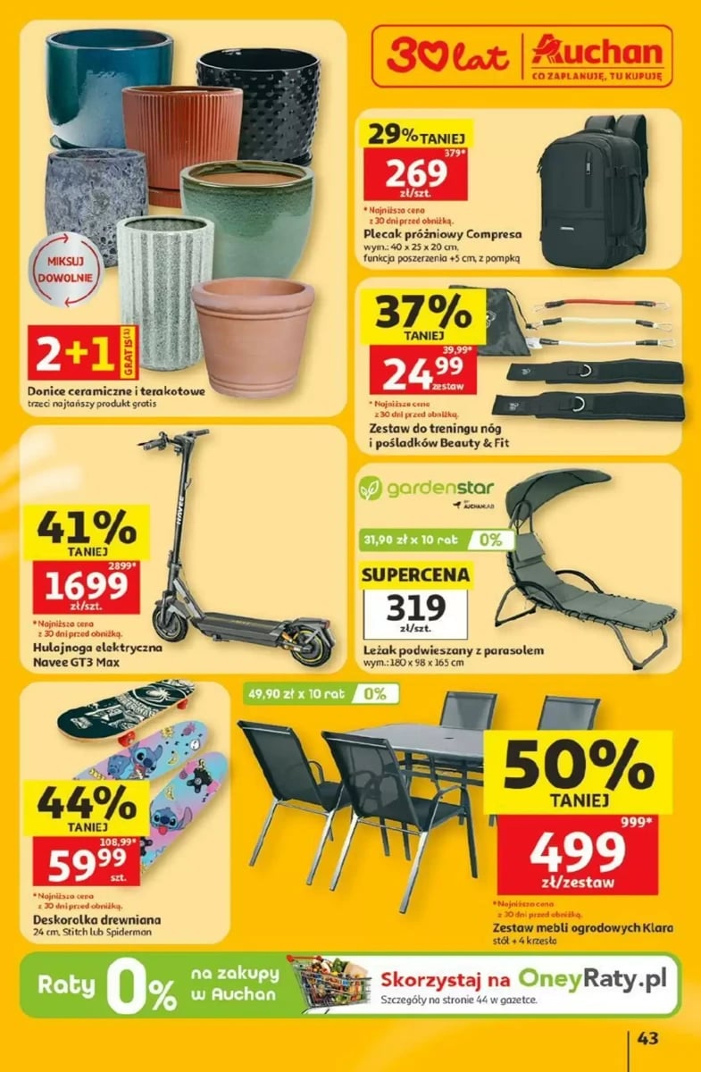 Strona 43 z gazetki Auchan