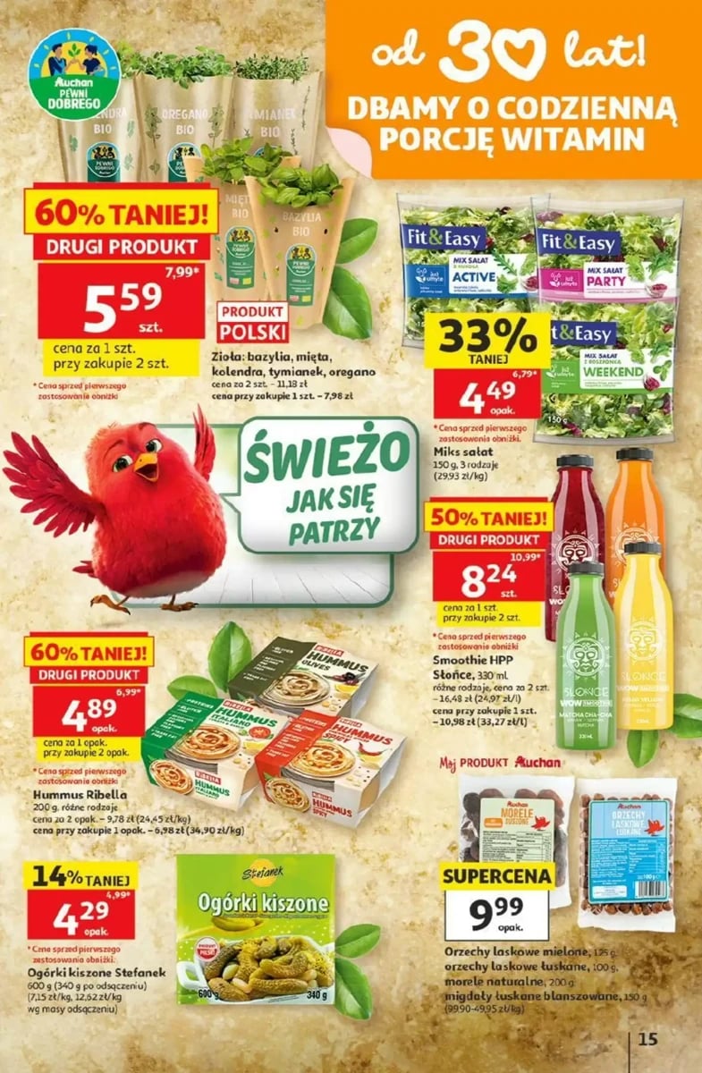 Strona 15 z gazetki Auchan