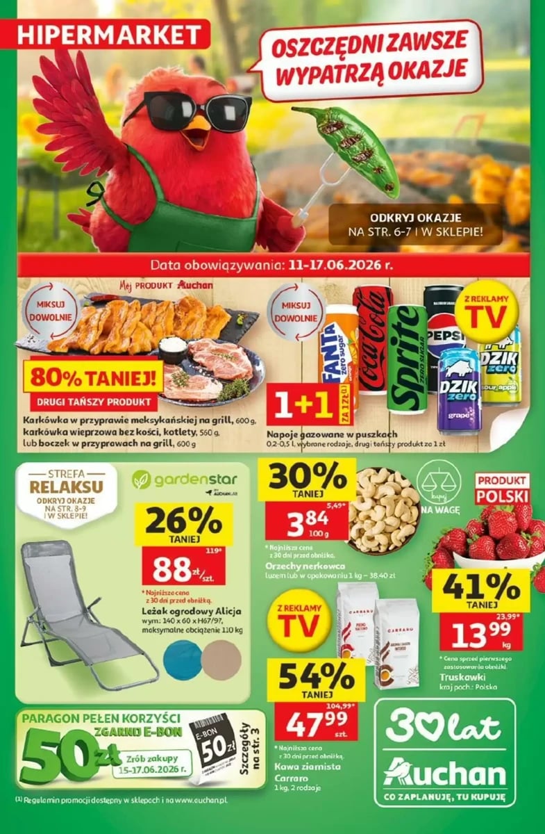 Strona 1 z gazetki Auchan