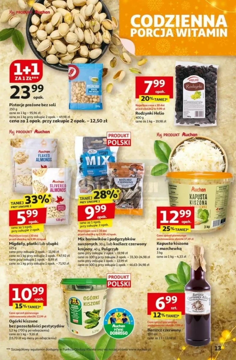 Strona 13 z gazetki Auchan