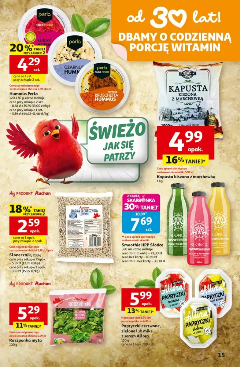 Strona 15 z gazetki Auchan