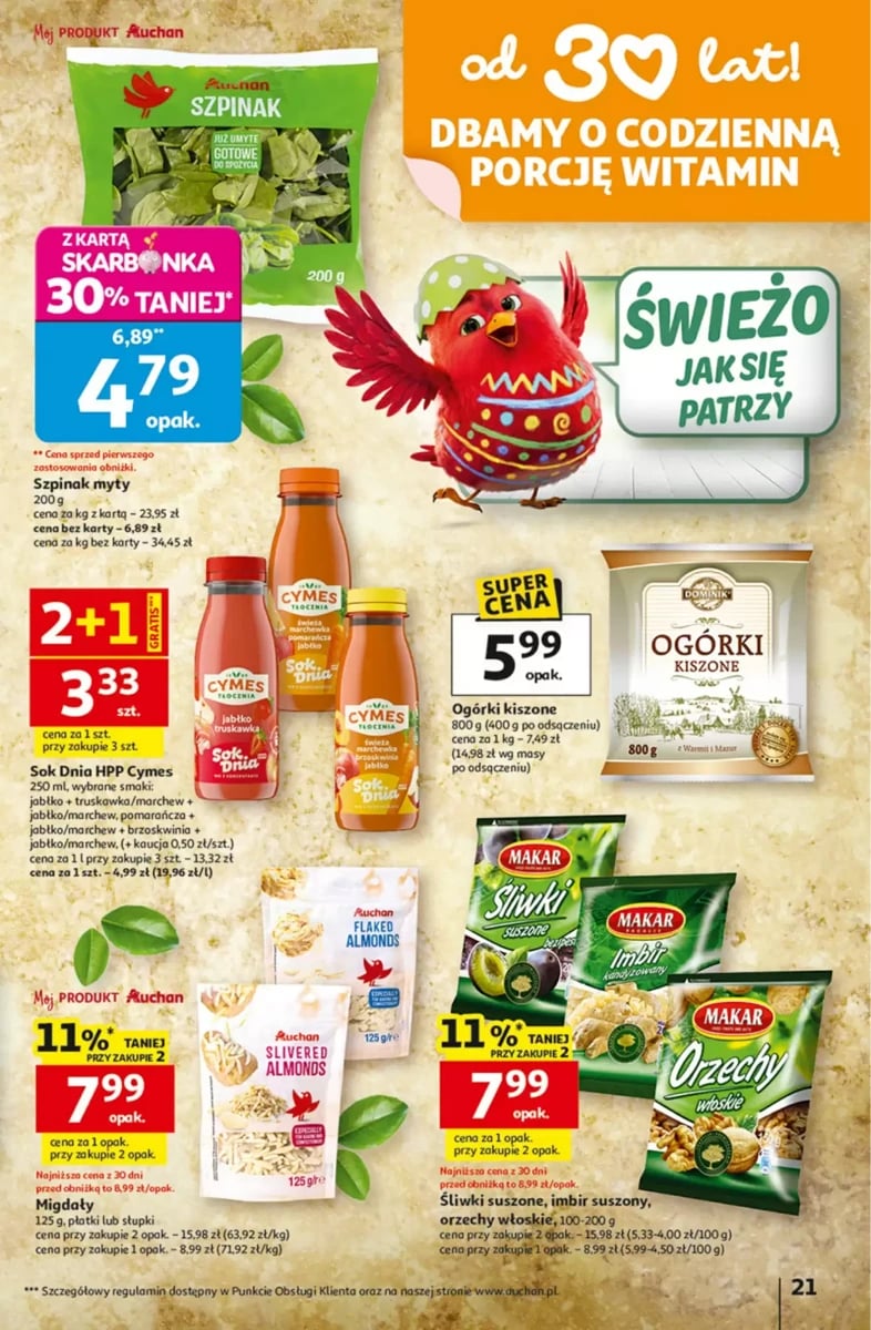Strona 21 z gazetki Auchan
