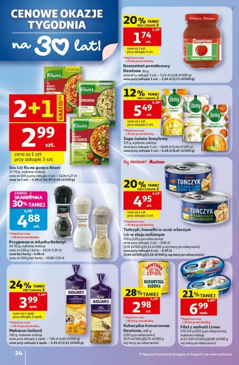 Strona 34 z gazetki Auchan