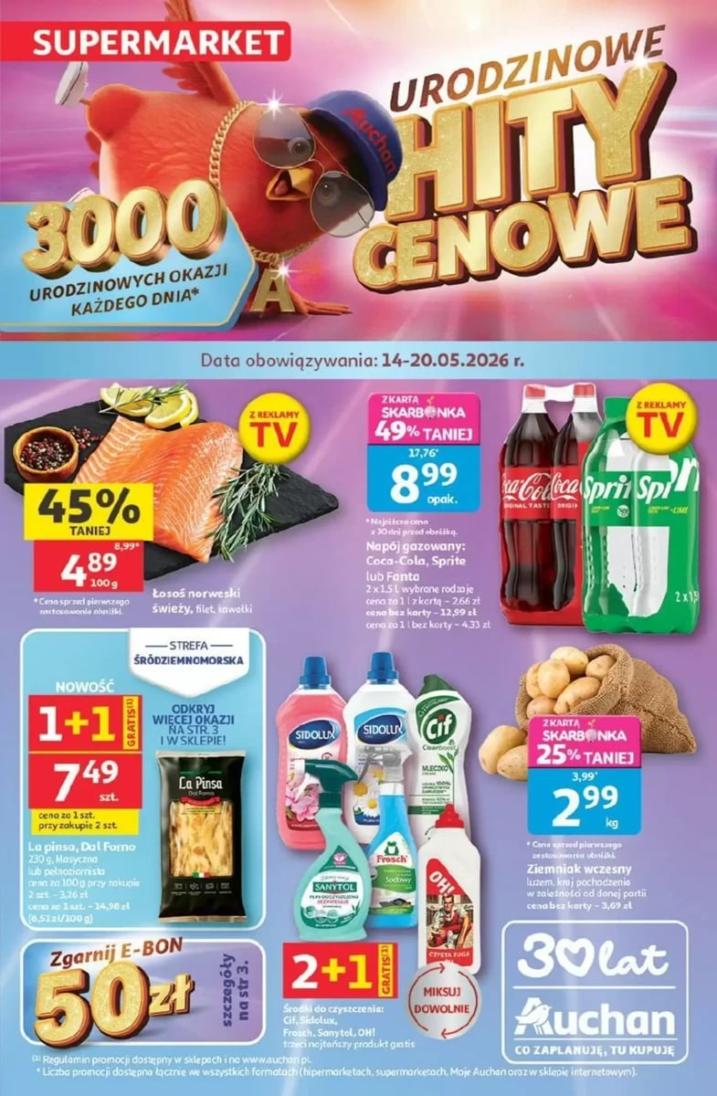 Strona 1 z gazetki Auchan