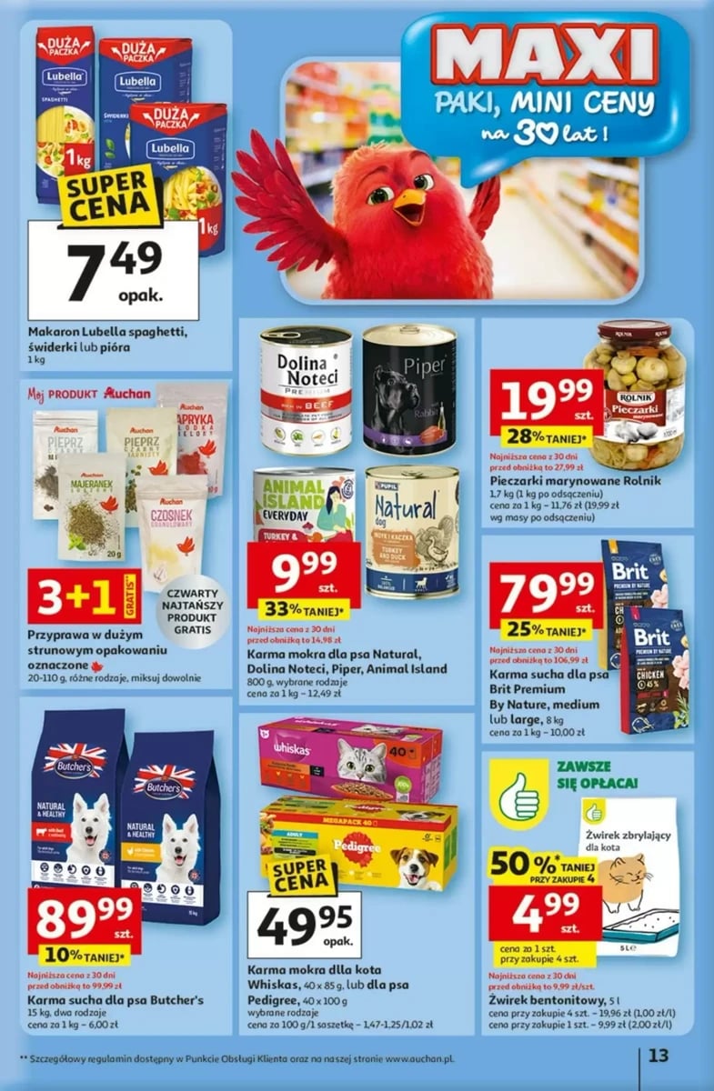Strona 13 z gazetki Auchan
