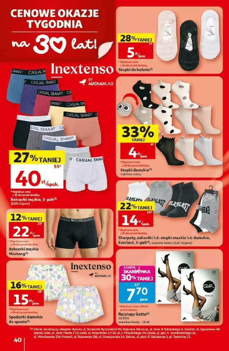 Strona 40 z gazetki Auchan