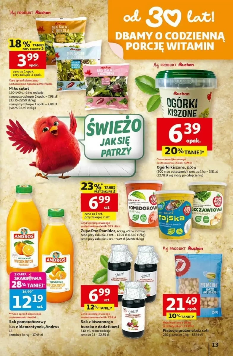 Strona 13 z gazetki Auchan