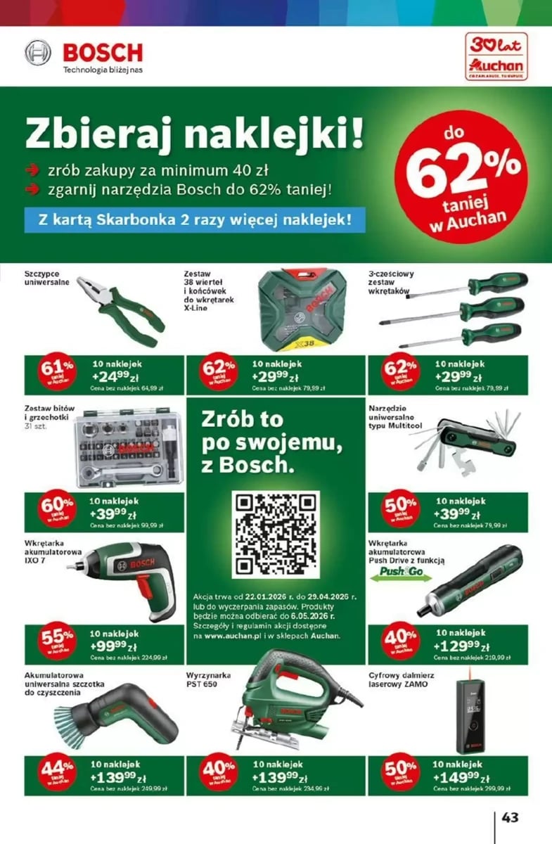 Strona 43 z gazetki Auchan