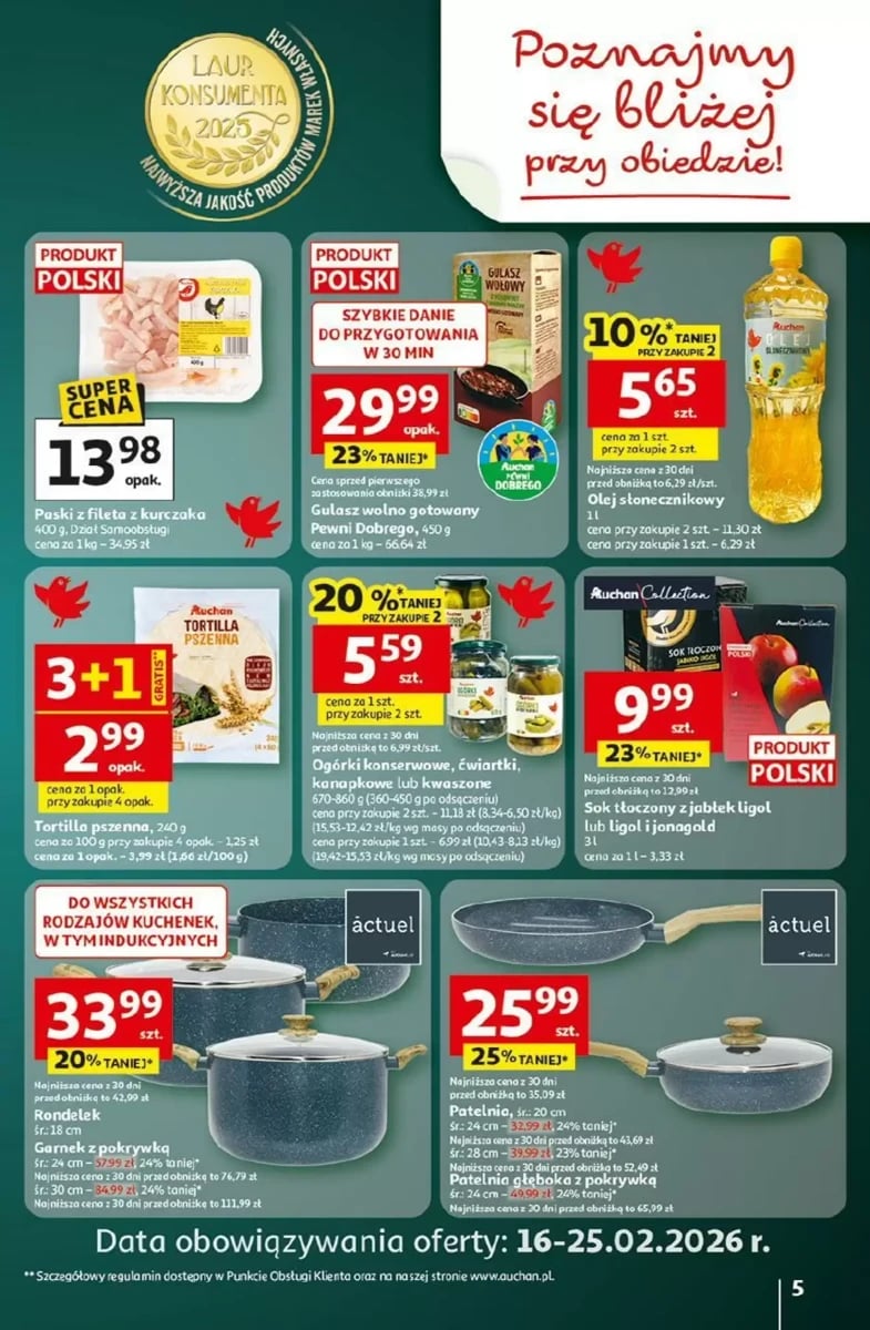 Strona 5 z gazetki Auchan