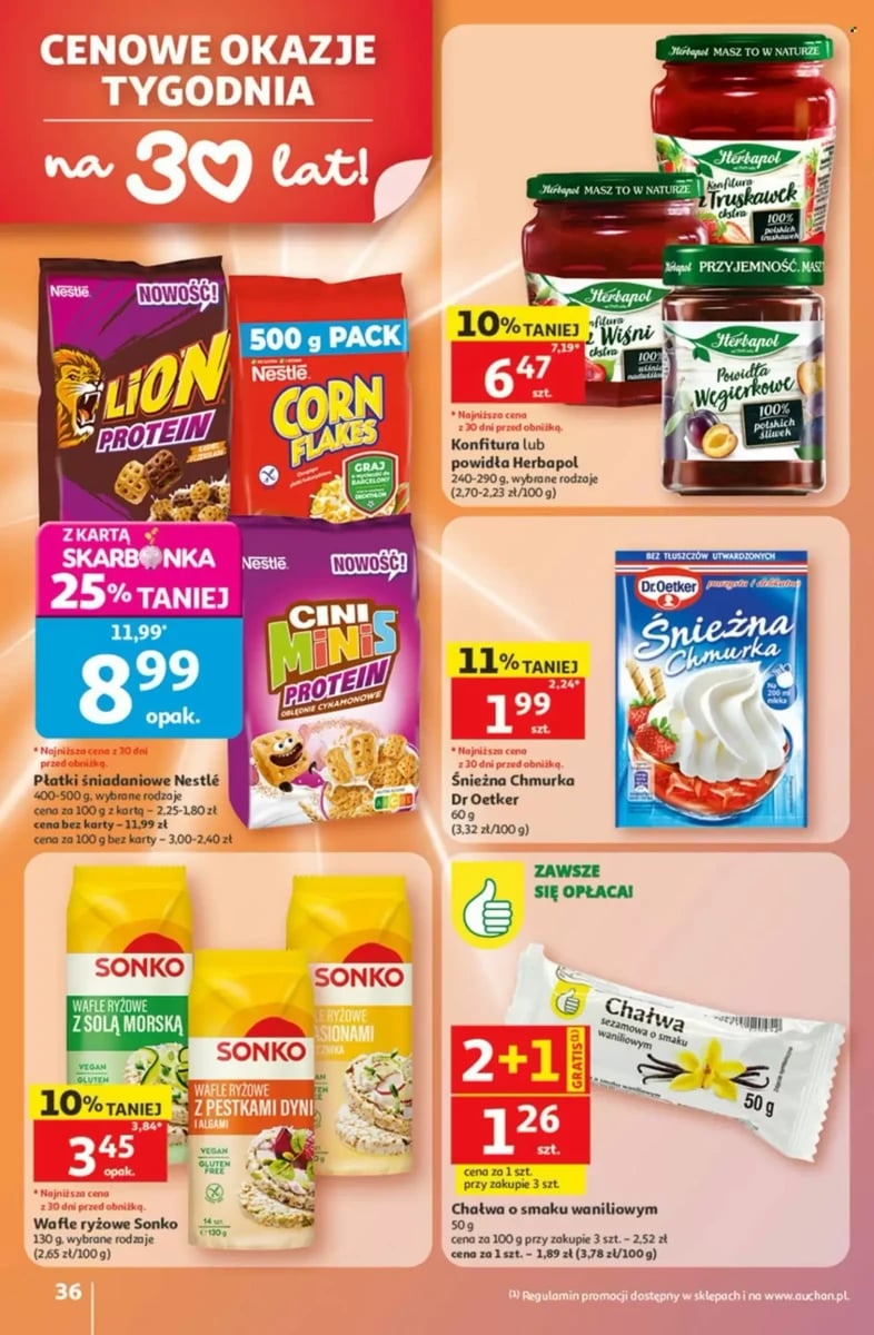 Strona 36 z gazetki Auchan