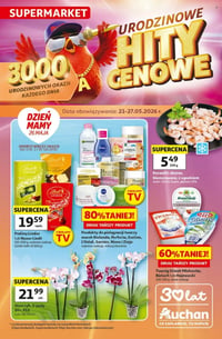 Gazetka Auchan – 21.05.2026 – 27.05.2026