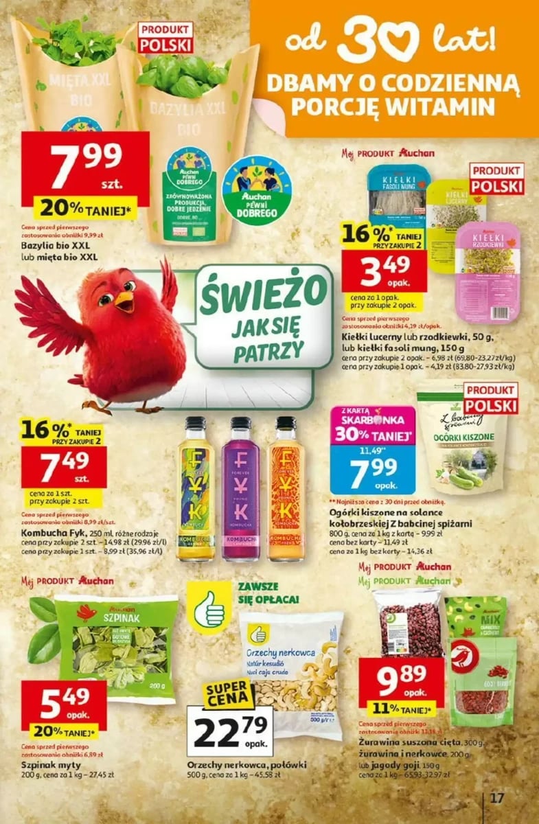 Strona 17 z gazetki Auchan