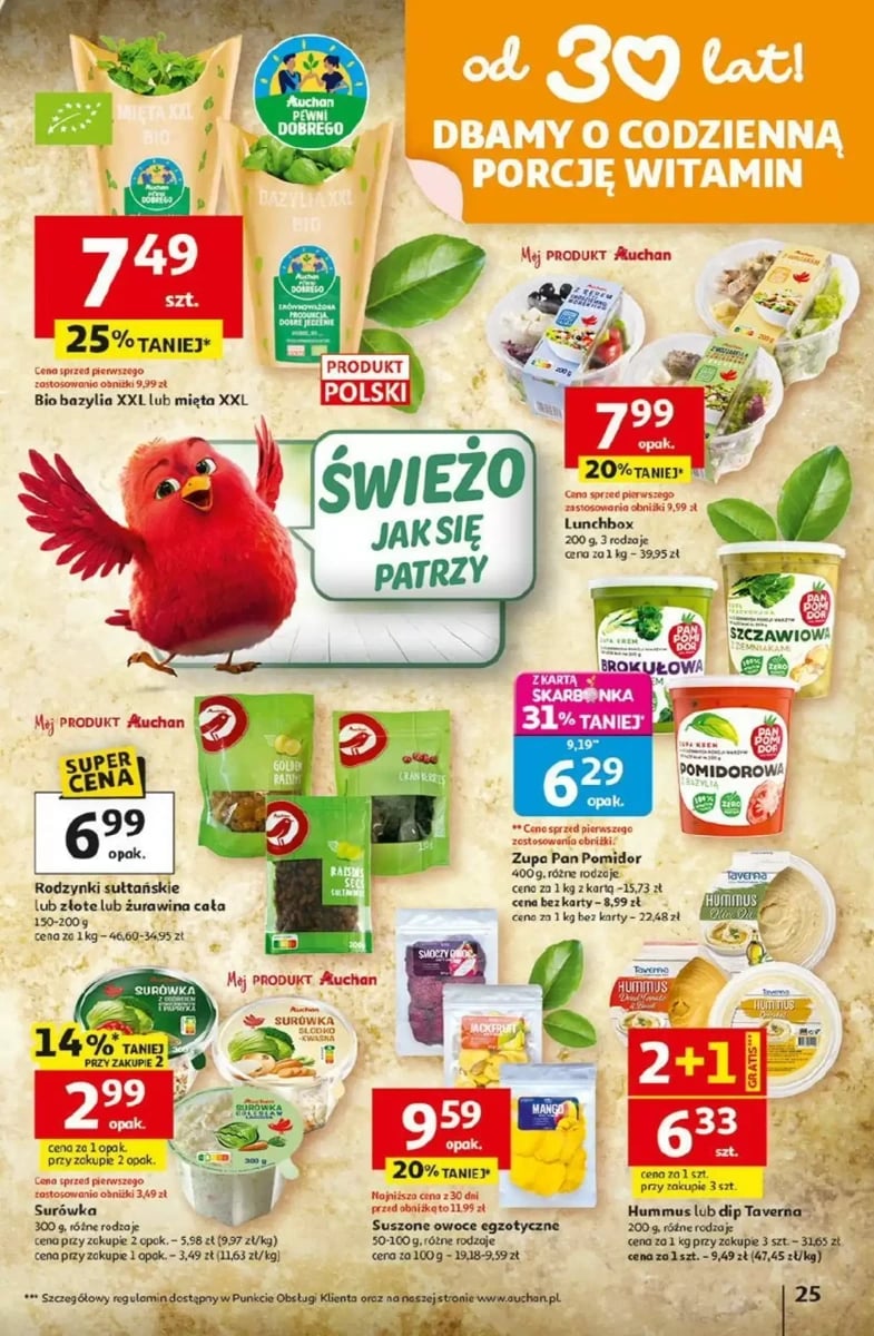 Strona 25 z gazetki Auchan