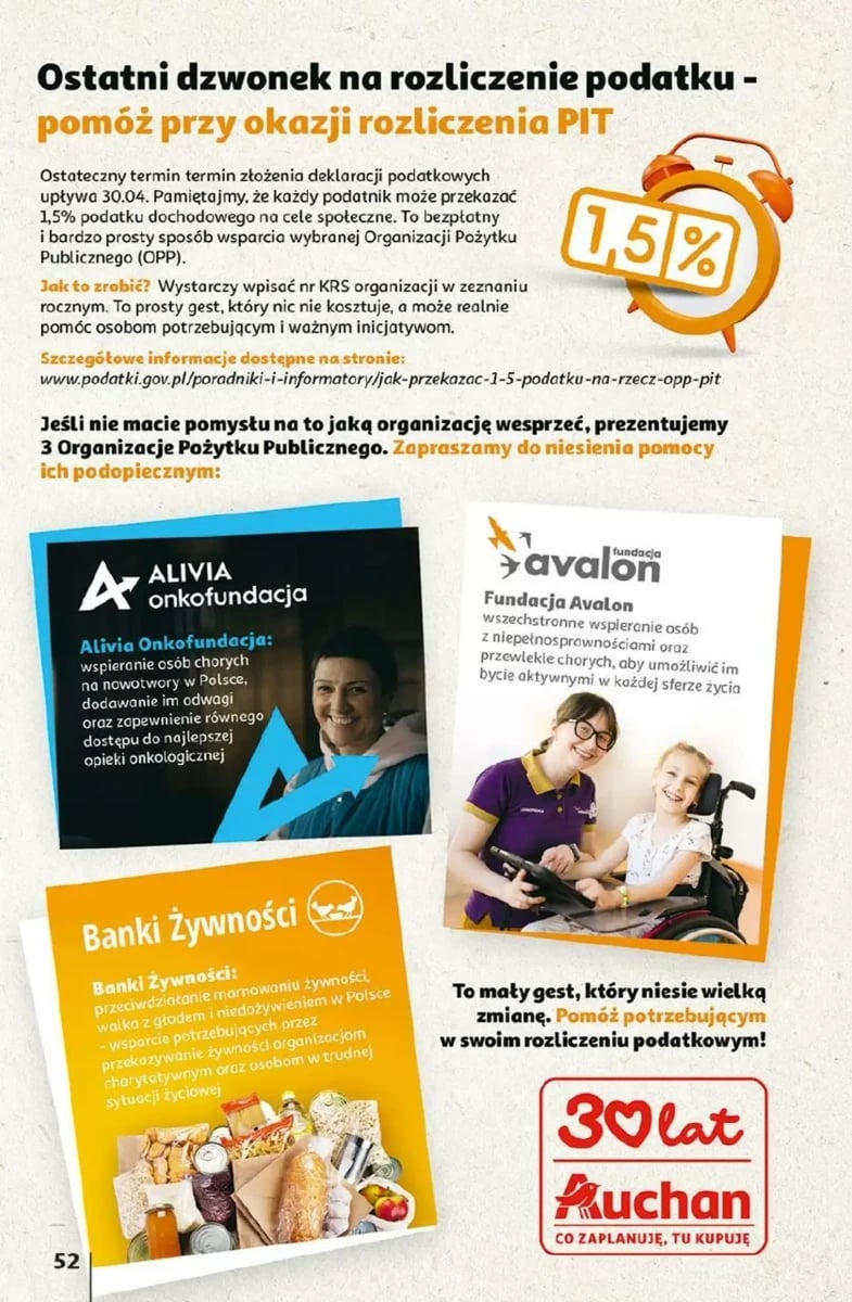 Strona 52 z gazetki Auchan