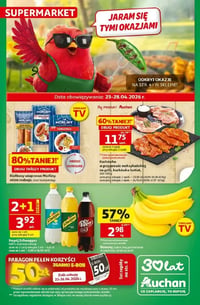 Gazetka Auchan – 23.04.2026 – 28.04.2026
