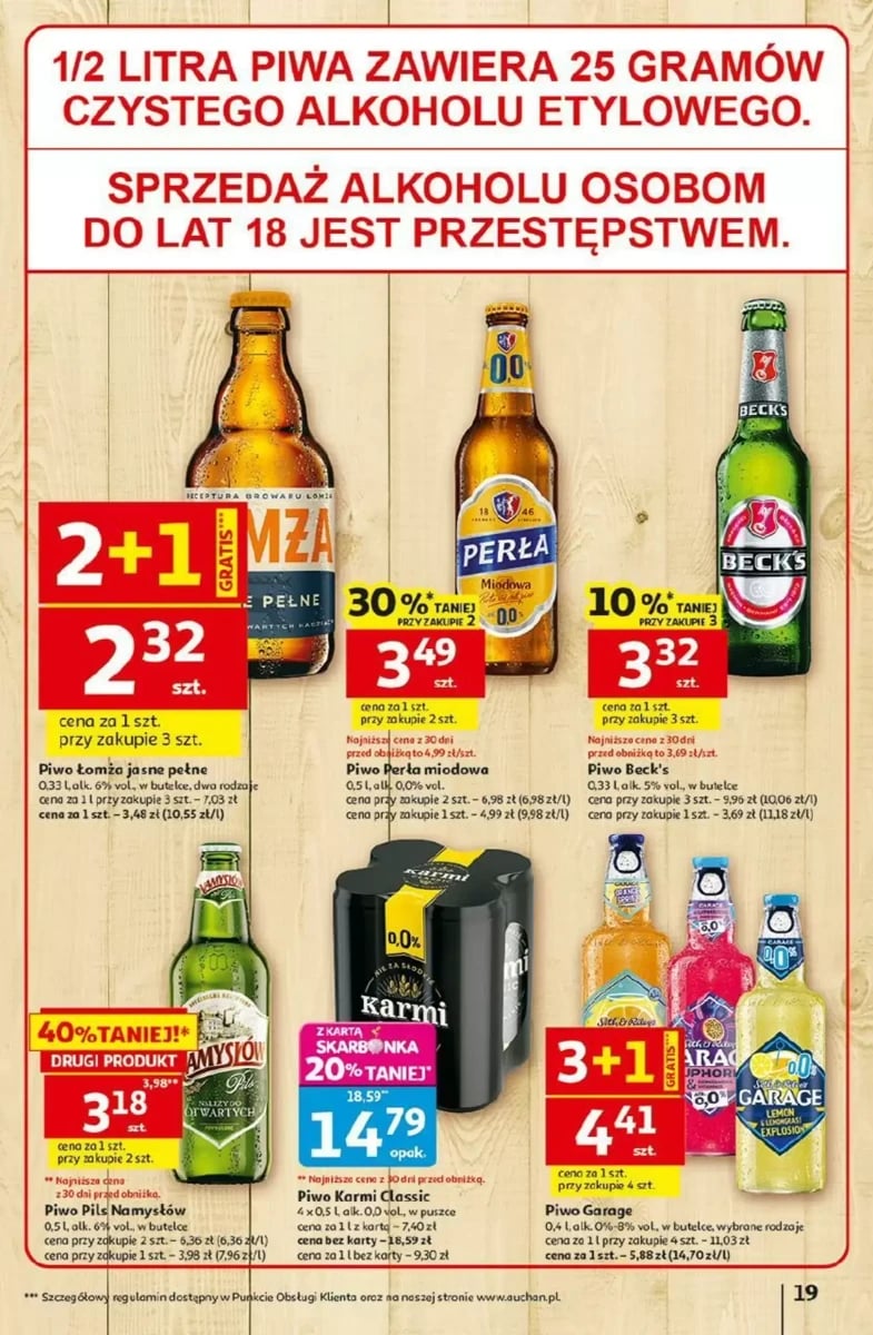 Strona 19 z gazetki Auchan