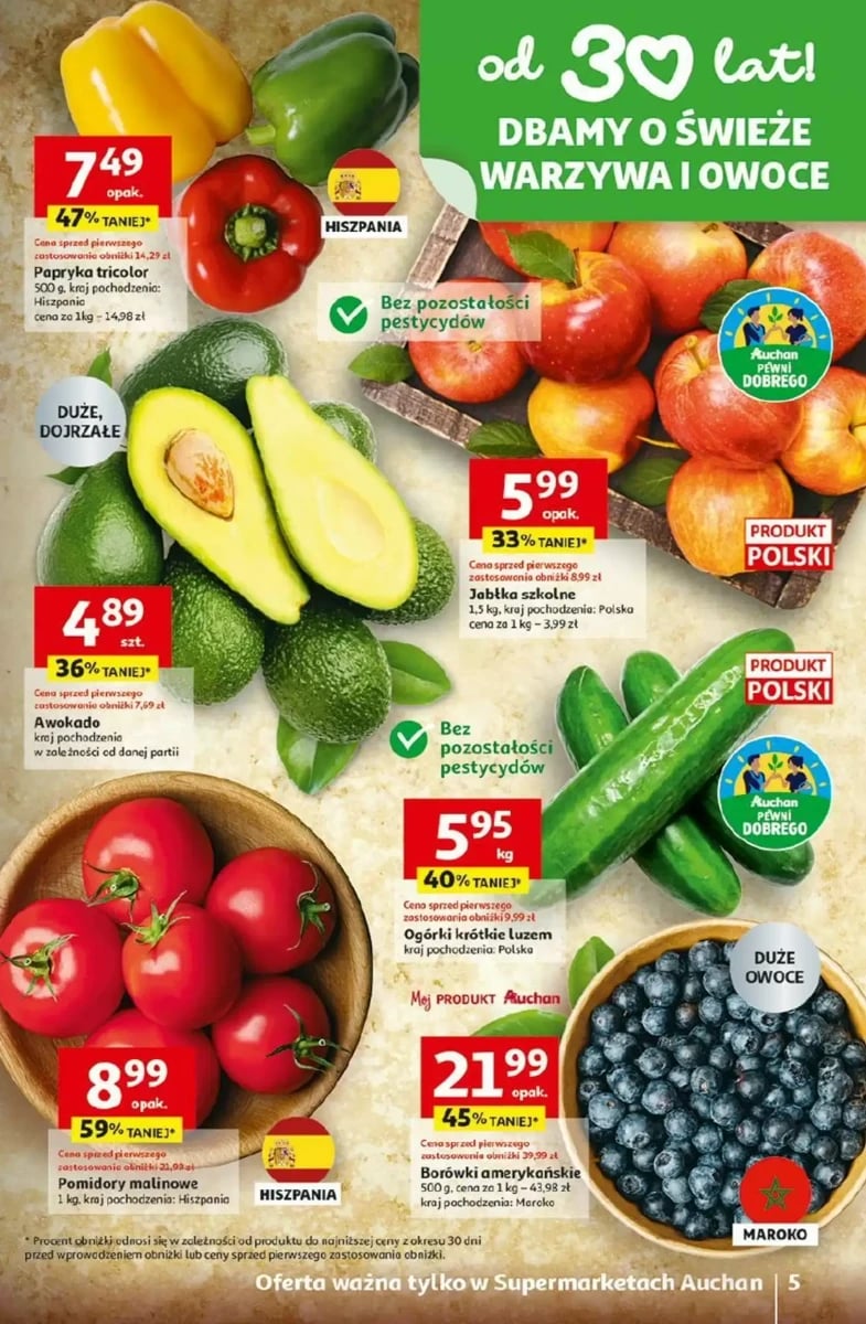 Strona 5 z gazetki Auchan