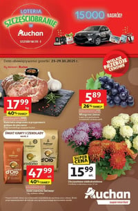 Gazetka Auchan – 23.10.2025 – 29.10.2025