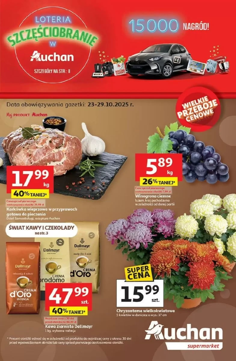 Strona 1 z gazetki Auchan